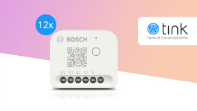 12er-Set bei Tink: Bosch Smart Home Licht- und Rollladensteuerung