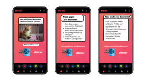 Dating-App Tinder will vor Liebesbetrügern schützen