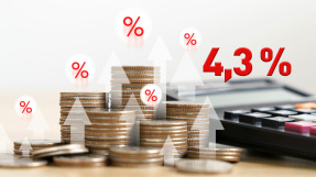 Bis zu 4,3 % Tagesgeld-Zinsen bei diesen Brokern sichern