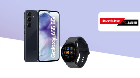 Beliebtes Samsung Galaxy A55 5G mit Watch FE sichern