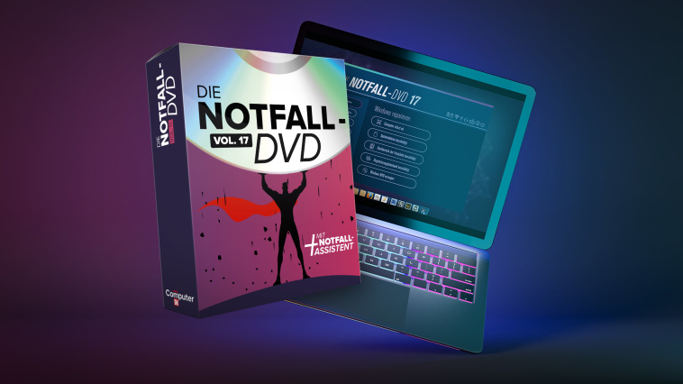 COMPUTER BILD-Notfall-DVD: Vollversion jetzt gratis