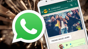 WhatsApp-Sprüche: Jetzt Neujahrsgrüße verschicken!