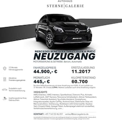 Bild des Angebotes Mercedes-Benz GLE 43 AMG GLE 43 4MATIC Coupé DISTRO+/AIRM/360°/PANO/MEMOR