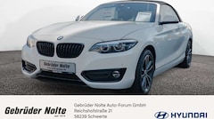 Bild des Angebotes BMW 220 i Cabrio Sport Line SHZ NAVI FACEL. LED