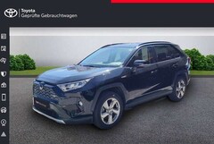 Bild des Angebotes Toyota RAV 4 Hybrid 4x2 Team Deutschland + Technik + Leder + Trittbretter