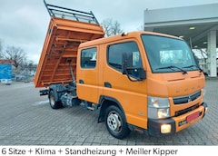Bild des Angebotes Mitsubishi Canter Fuso 3 Seiten Kipper Doka 6 Sitze Klima