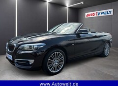 Bild des Angebotes BMW 218 i Cabrio Luxury Leder LED Nav Sitzhz Klima