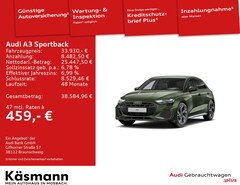 Bild des Angebotes Audi A3 S line 30TFSI LED KAM ACC SMARTINTE