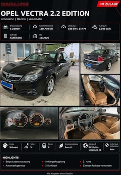 Opel Vectra 2.2 Edition Automatik PDC Klimaaut.