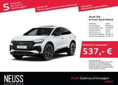 Bild des Angebotes Audi Q4 e-tron Sportback 45 quattro PANO+HUD+AHK+SONOS+HPC