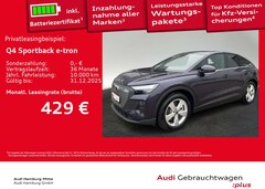 Bild des Angebotes Audi Q4 e-tron Q4 Sportback 45 e-tron 210 kW AHK Waermepumpe
