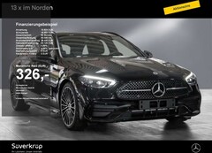 Bild des Angebotes Mercedes-Benz C 200 d T AMG NIGHT SPUR AHK DISTR 360 PDC SHZ