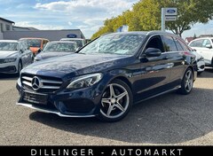 Bild des Angebotes Mercedes-Benz C 220 d Automatik AMG LINE LED Nav Temp AHK Leder