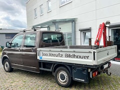 Bild des Angebotes VW T5 Transporter Pritsche Doppelkabine 2.0 TDI DSG + Krahn + Ahk