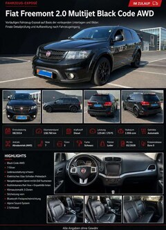 Bild des Angebotes Fiat Freemont 2.0 Multijet AWD 7Sitzer Kamera