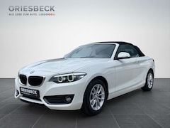 Bild des Angebotes BMW 218 i Cabrio  Advantage LED+SHZ+Fernlichtass.+LM