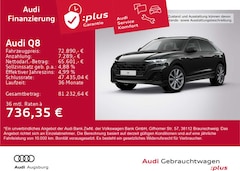Bild des Angebotes Audi Q8 55 TFSI quattro *S line*Opt.schw.*8-fach*