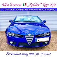 Bild des Angebotes Alfa Romeo Spider 2.2 JTS 16V Selespeed Exclusive