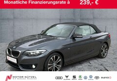 Bild des Angebotes BMW 220 d Cabrio SPORT LED+NAVI+SHZ+2xPDC+GRA+DAB+17"
