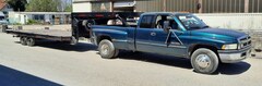 Bild des Angebotes Dodge RAM 3500 mit Auflieger Sattelauflieger TÜV