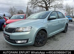 Bild des Angebotes Skoda Rapid/Spaceback Ambition*Klima*Temp*StzH*Navi*Phone*AppleC