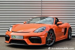 Bild des Angebotes Porsche Boxster Spyder PTS Gulforange Vollschalen Carbon 1.Hand