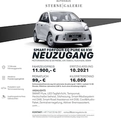 Bild des Angebotes smart forFour Forfour EQ/PURE/LED/SITZHEIZ/DAB/DSB Bi Xenon