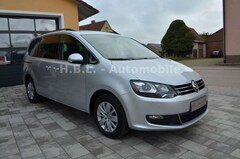 Bild des Angebotes VW Sharan 1,4 DSG/ 1.Hd/AHK/Leder/Xenon/Navi/Kamera