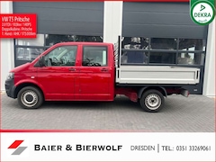 Bild des Angebotes VW T5 Transporter T5 Pritsche 140PS Klima AHK Doppelkabine 1. Hand