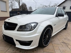 Bild des Angebotes Mercedes-Benz C 63 AMG +Leder+Navi+SSD+H&K+Rückf.+Klappen+