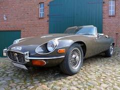 Jaguar E-Type V12 Roadster in sable brown
