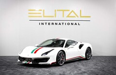 Bild des Angebotes Ferrari 488 WHITE*BROWN*CARBON*ITALYFLAG*TAILORM.