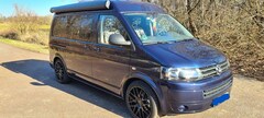 Bild des Angebotes VW T5 Transporter Camper 2.0 TDI – Zahnriemen/TÜV 4/2026 – 2 Schiebetüren - AHK – Markise