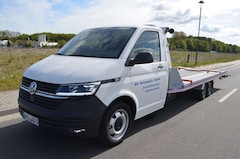 Bild des Angebotes VW T6 Transporter T6.1 Pritsche Tieflader Lang FWD ABSCHLEPPWAGEN