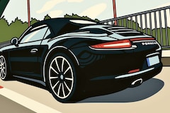Bild des Angebotes Porsche 991 Carrera 4 Black Edition Cabriolet