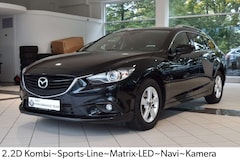 Bild des Angebotes Mazda 6 2.2D Kombi~Sports-Line~Matrix-LED~Navi~Kamera