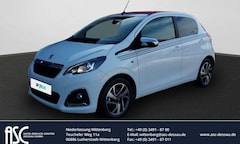 Bild des Angebotes Peugeot 108 TOP/Klimaautom/Allwetter/Sitzh/el.Spiegel/CarPlay