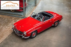 Bild des Angebotes Mercedes-Benz 190 SL Roadster Rot Leder schwarz