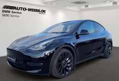 Bild des Angebotes Tesla Model Y PERFORMANCE DUAL+PANO+LEDER+NAVI+ACC+AHK