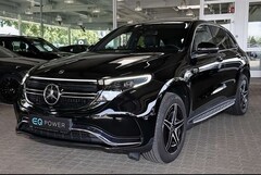 Bild des Angebotes Mercedes-Benz EQC 400 4M AMG AHK+DISTRONIC+360°+TOTWINKEL+19"