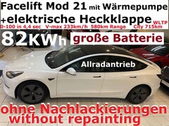 Bild des Angebotes Tesla Model 3 LR Facelift+82KWh+Wärmepumpe