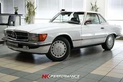 Bild des Angebotes Mercedes-Benz SL 560 Cabrio V8 5,6l/ Weiß-Blau / H-Kennzeichen