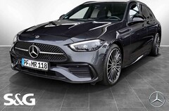 Bild des Angebotes Mercedes-Benz C 220 d T AMG MBUX+DIG-LED+360°+Pano+AHK+Distron