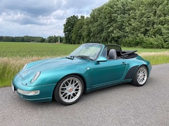 Bild des Angebotes Porsche 993 Carrera 4 Cabrio, DE, Wimbledon grün 911