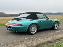 Bild des Angebotes Porsche 993 Carrera 4 Cabrio, DE, Wimbledon grün 911
