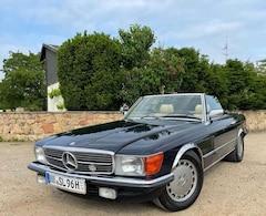 Mercedes-Benz SL 500 Deutsche Auslieferung | Blau / Leder Champagner |
