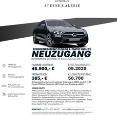 Bild des Angebotes Mercedes-Benz CLS 450 4MATIC/AMG-LINE/DISTRO+/360°/MEMORY LED