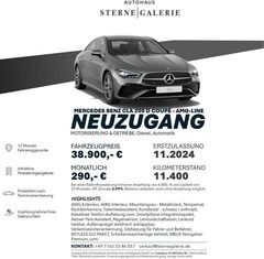 Bild des Angebotes Mercedes-Benz CLA 200 CLA200D/AMG-LINE/MBUX+/TEMPO/AUTOMATIK
