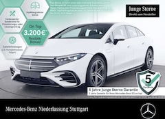 Bild des Angebotes Mercedes-Benz EQS 500 4MATIC AMG Fahrass 360° Pano Burmester HUD