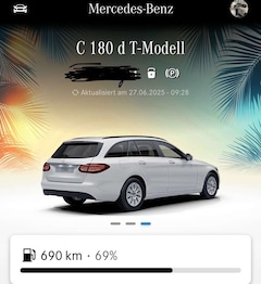 Bild des Angebotes Mercedes-Benz C 180 d T 9G-TRONIC ALLES NEU DURCHGEFÜHRT , GARANTIE